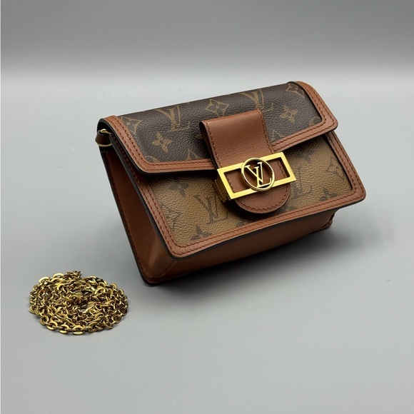 Louis Vuitton Dauphine wallet on chain reverse monogram - Picture 3 of 16